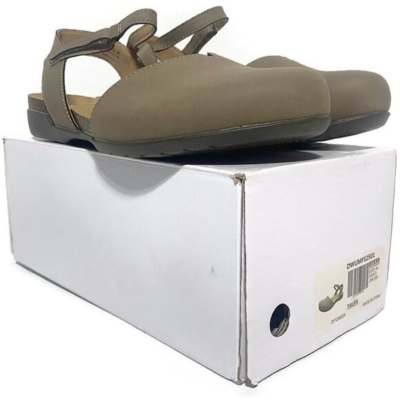 Dream Pairs Closed Toe Sandals Women's 8.5 Taupe Arch Support Comfort Cork NWT - Picture 3 of 12